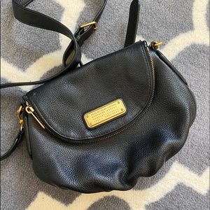 Marc Jacobs black cross body bag mini